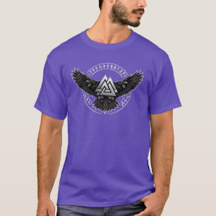 Raben Valknut Wikinger T-Shirt