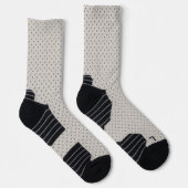 Raben-Vogel-Muster Dark Academia Socken (Rechts)