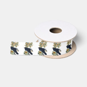 Raben Vogel Satinband