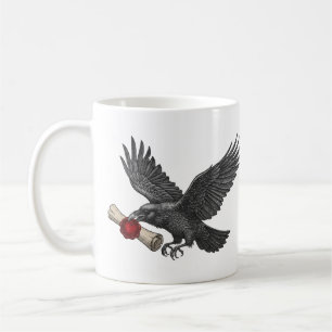 Rabenbote Dunkle Macabre Kunst Gothic Liebe Kaffeetasse
