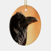 Rabengesicht Keramik Ornament (Rechts)