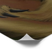 Rabenkirrel Poster (Ecke)