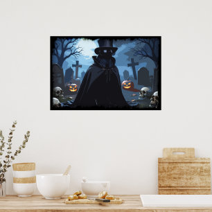 Rabenlord - Halloween-Goth-Design Poster