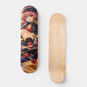 Rabenmädchen skateboard (Vorderseite)