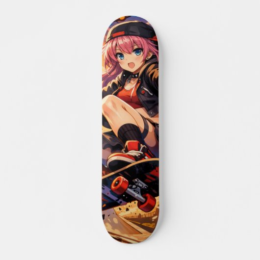 Rabenmädchen skateboard (Vorne)