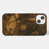 Rabenpult iPhone Hülle (Rückseite (Horizontal))