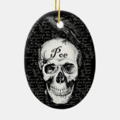 Rabepoe-Verzierung Keramik Ornament (Hinten)