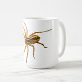 Rabid Wolf Spider (Rabidosa rabida) Kaffeetasse (VorderseiteRechts)
