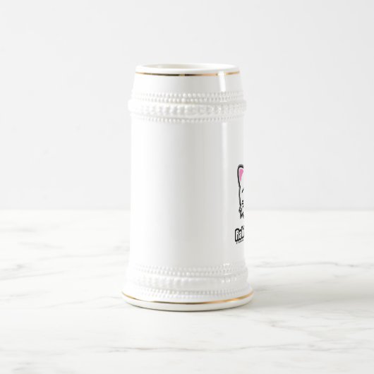 RabidMoogle Bier Stein Bierglas (Mittel)