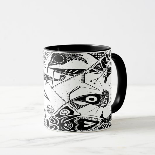 rabidoodles #1 Tasse (VorderseiteRechts)