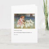 RABIES EASTER CARD FEIERTAGSKARTE (Vorderseite)