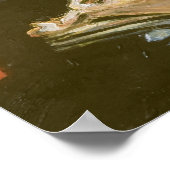 Rabindranath Tagore Art Poster (Ecke)