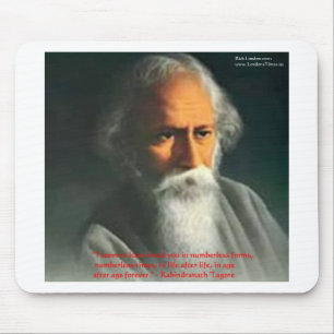Rabindranath Tagore Liebe Zitat Geschenke & Karten Mousepad