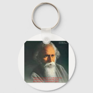Rabindranath Tagore Liebe Zitat Geschenke & Karten Schlüsselanhänger