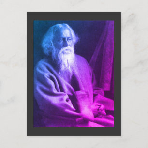 Rabindranath Tagore Postcard Postkarte