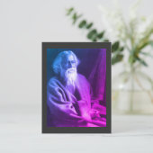 Rabindranath Tagore Postcard Postkarte (Stehend Vorderseite)