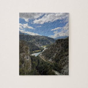 Rabiusa Graubünden Schweiz  Atemberaubender Blick  Puzzle