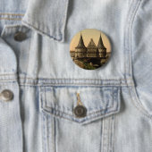 Rabot Tor, Gent, Belgien Button (Beispiel)