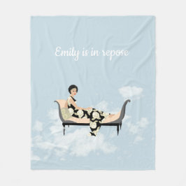 Racamier in den Wolken Fleecedecke