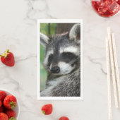 Raccoon 001 serviette (Beispiel)