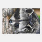Raccoon 003 geschirrtuch (Horizontal)