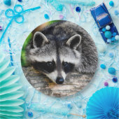 Raccoon 003 pappteller (Party)