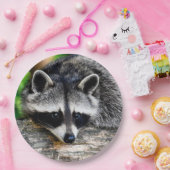 Raccoon 003 pappteller (Party)