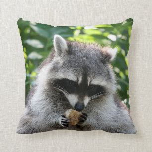 Raccoon 004 kissen