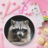 Raccoon 004 pappteller (Party)