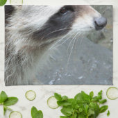 Raccoon_2015_0101 Geschirrtuch (Gefaltet)