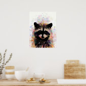 Raccoon 27 poster (Küche)