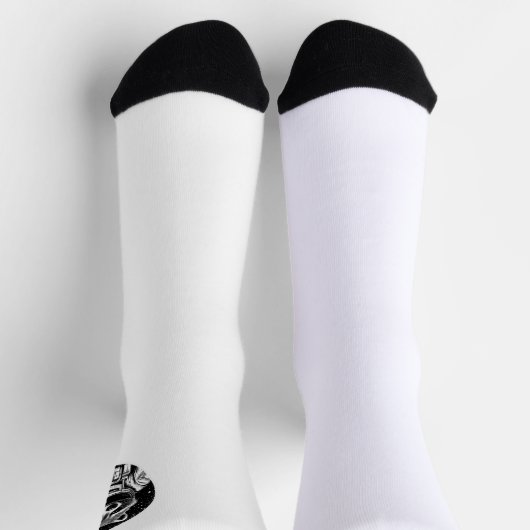 Raccoon-Astronaut Socken (Oben)