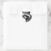 Raccoon Aufkleber (Tasche)