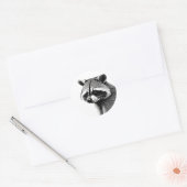 Raccoon Aufkleber (Umschlag)