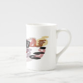 Raccoon Autumn Sunset Porzellantasse (Rechts)