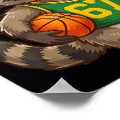 Raccoon Basketball 67 Gen Alpha Slang Srts Men Boy Poster (Ecke)