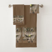 Raccoon Bath Handtuch Set (Insitu)