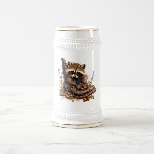 Raccoon  bierglas (Mittel)