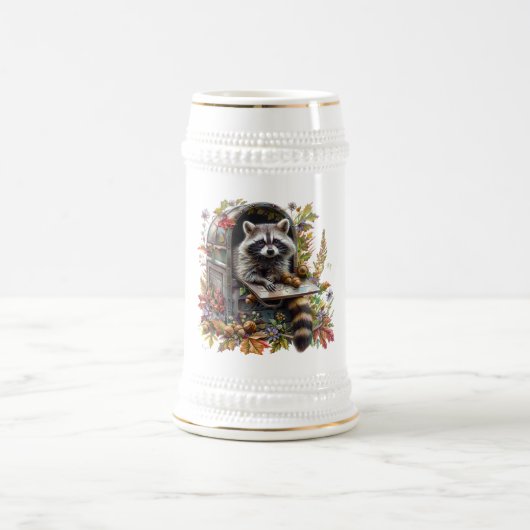 Raccoon  bierglas (Mittel)