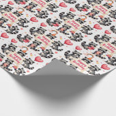 Raccoon Birthday Celebration Scene - Birthday Geschenkpapier (Ecke)