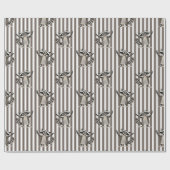 Raccoon braun riesige Maßstab für Handwerk oder Ge Geschenkpapier (Flach)