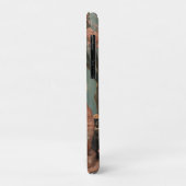 Raccoon Buddha: Friedlicher Tee unter Kirschbaum Case-Mate iPhone Hülle (Hinten/Links)