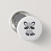 Raccoon Button (Vorne & Hinten)