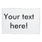 Raccoon-Cartoon Kissenbezug (Rückseite)