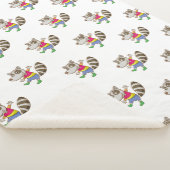 Raccoon-Cartoon Sherpadecke (3/4)