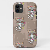 Raccoon Case-Mate iPhone Hülle (Rückseite)