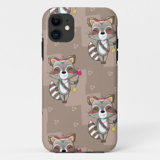 Raccoon Case-Mate iPhone Hülle (Rückseite)