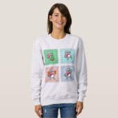 Raccoon Christmas Shirt,Raccoon Lover Sweatshirt (Vorne ganz)