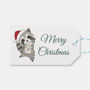 Raccoon Christmas Snow Winter Raccoons Trucker Hat Geschenkanhänger