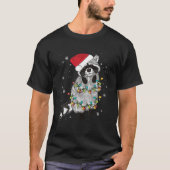 Raccoon Christmas Tree Lights Raccoon Fantastische T-Shirt (Vorderseite)